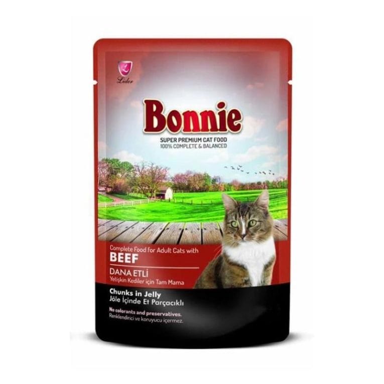 BONNIE KONSERVE POUCH BİFTEK 85 GR