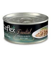 Reflex Plus Ton Balık ve Tavuklu Yetişkin Konserve Kedi Maması 70 gr