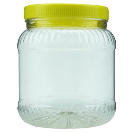 1500 cc Pet Kavanoz & Sarı Marmara Kapak