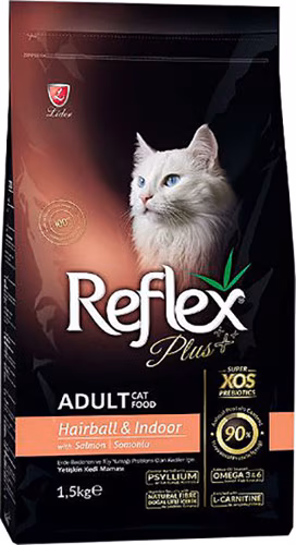 Reflex Plus Hairball Somonlu Yetişkin Kedi Maması 1.5 Kg