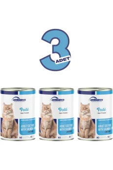 Ambiance Yetişkin Kediler Için Somonlu Yaş Mama 400 gr