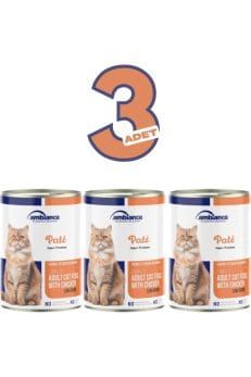 Ambiance  Yetişkin Kediler Için Tavuklu Yaş Mama 400 gr