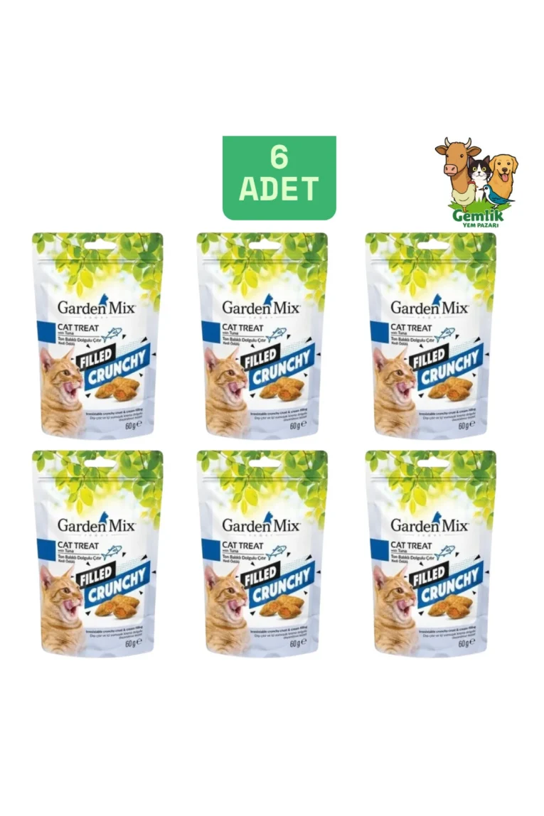 Gardenmix 60 Gr. Dolgulu Kedi Ödül Maması