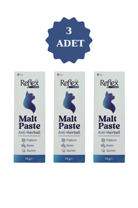 Reflex Care Tüy Yumak Önleyici Malt Macun 75 g - 3 Adet