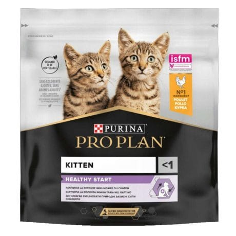 pro plan kitten tavuk etli yavru kedi mamasi 400 gr kedi kuru mamalari pro plan 101335 25 B