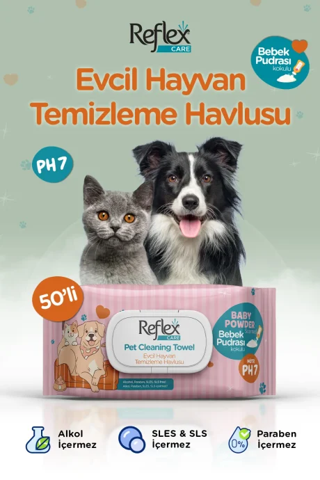 reflex-care-bebek-pudrasi-kokulu-evcil-hayvan-temizleme-havlusu-50li 2