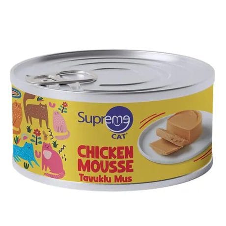 Supreme Cat Tavuklu Mus Yaş Kedi Mamasi 85 Gr
