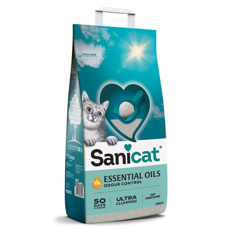 Sanicat Essential Oils Kokusuz Kedi Kumu 10 Kg