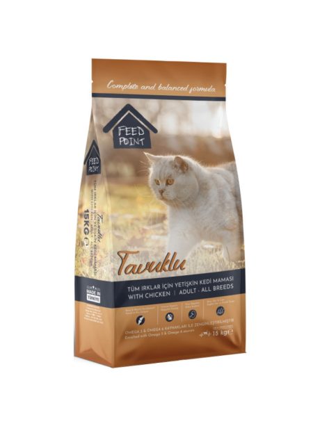 Feed Point Tavuklu Yetişkin Kedi Maması 15 kg