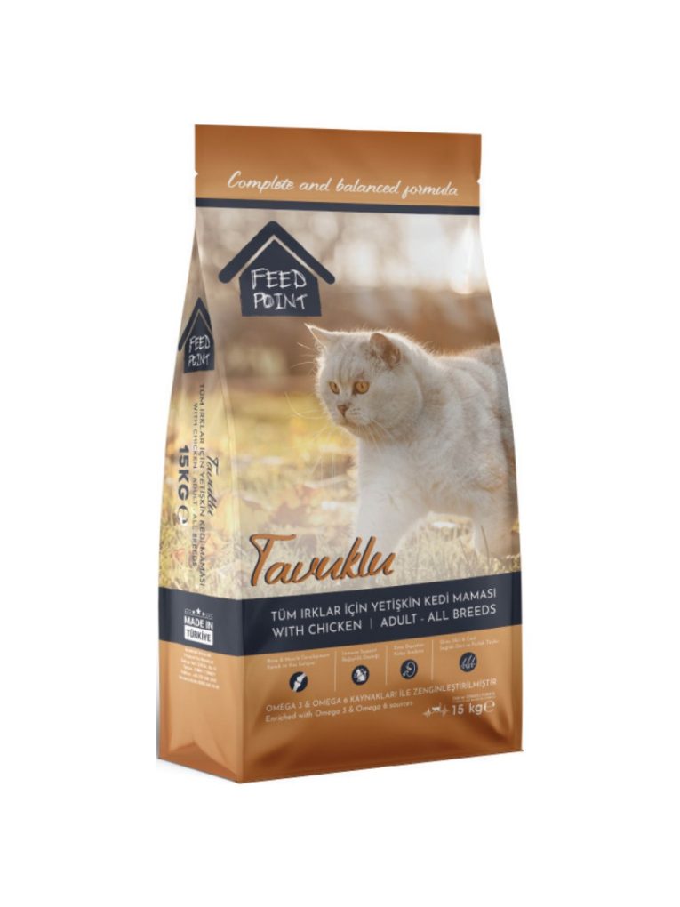 Feed Point Tavuklu Yetişkin Kedi Maması 15 kg