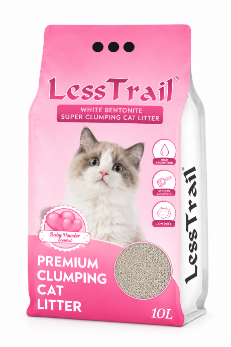 Less Trail Bebek Pudra Kokulu Kedi Kumu 10 Lt.